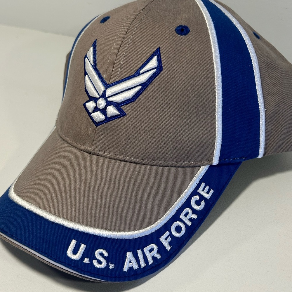 U.S. Air Force Hat USAF Embroidered Baseball Cap Eagle Crest Adjustable